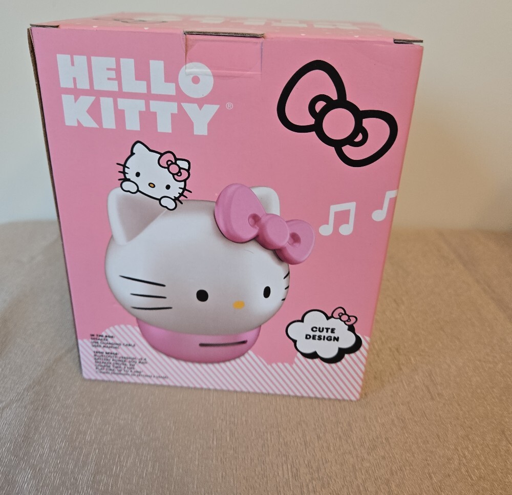 Hello Kitty Bluetooth Wireless Speaker – Rechargeable Portable Music Speaker - Picture 5 of 12